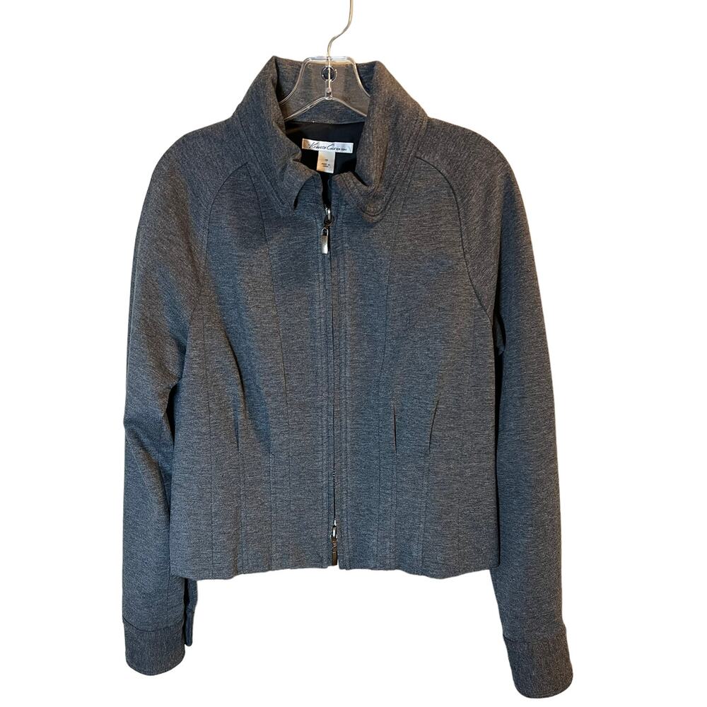 Kenneth Cole Jacket Size 10 Gray Full Zip Closure Athleisure NWT